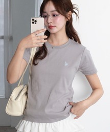U.S. POLO ASSN. | ∴WEGO/【26年春夏新作】U.S. POLO ASSN.別注コンパクトTシャツ(Tシャツ/カットソー)