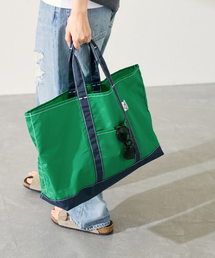 FRAMeWORK（フレームワーク）の「DRIFTER/ドリフター ナイロンTOTEバッグ（グリーン）（トートバッグ）」