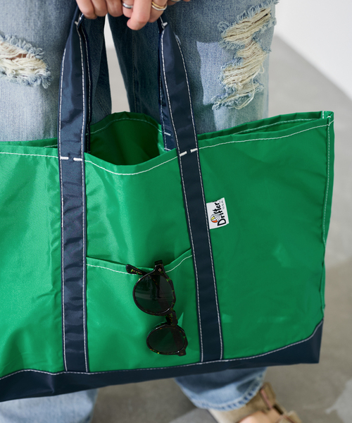 FRAMeWORK（フレームワーク）の「DRIFTER/ドリフター ナイロンTOTEバッグ（グリーン）（トートバッグ・レディース・グリーン・FREE）」の6枚目の写真
