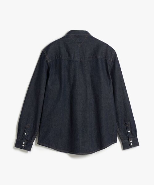 tommy jeans(トミー ジーンズ)の「レギュラーウエスタンデニムシャツ(シャツ/ブラウス・メンズ・ブルー・SMALL/MEDIUM/X-LARGE/LARGE)」の5枚目の写真