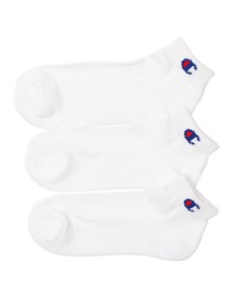 Champion（チャンピオン）の「【Champion/チャンピオン】メンズ 3足組 ショートレングスソックス【ハーフパイル】（ソックス/靴下・キッズ）」