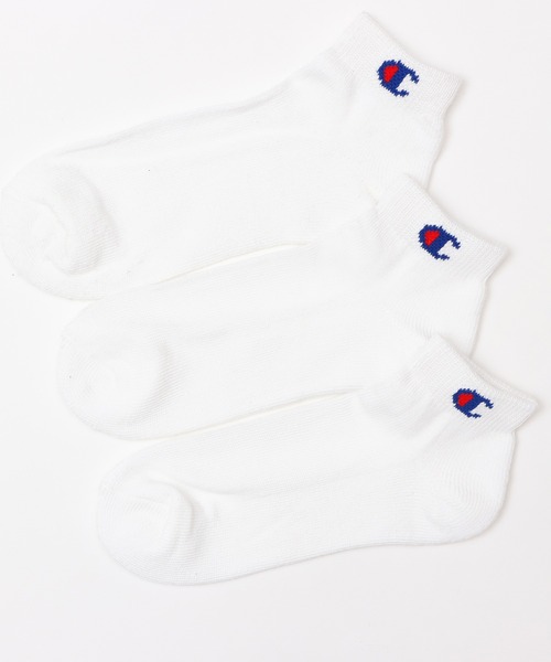 Champion（チャンピオン）の「【Champion/チャンピオン】メンズ 3足組 ショートレングスソックス【ハーフパイル】（ソックス/靴下・メンズ・ブラック/その他/シルバーグレー/ホワイト・28/24/LARGE/26/MEDIUM/FREE/SMALL）」の8枚目の写真