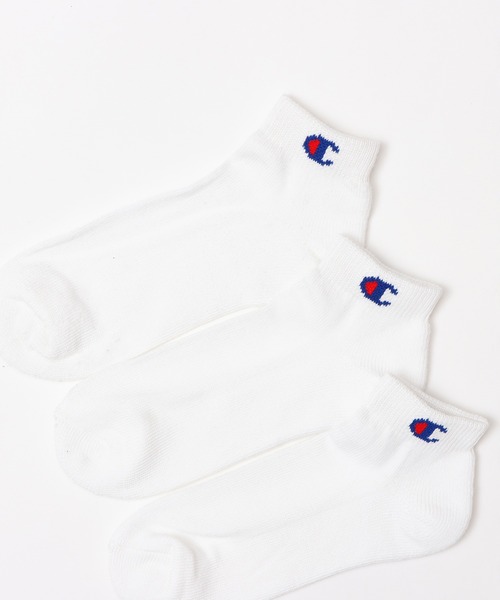 Champion（チャンピオン）の「【Champion/チャンピオン】メンズ 3足組 ショートレングスソックス【ハーフパイル】（ソックス/靴下・メンズ・ブラック/その他/シルバーグレー/ホワイト・28/24/LARGE/26/MEDIUM/FREE/SMALL）」の9枚目の写真