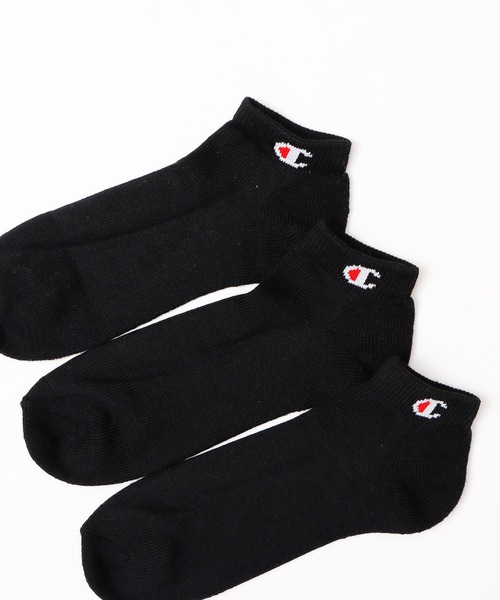 Champion（チャンピオン）の「【Champion/チャンピオン】メンズ 3足組 ショートレングスソックス【ハーフパイル】（ソックス/靴下・メンズ・ブラック/その他/シルバーグレー/ホワイト・28/24/LARGE/26/MEDIUM/FREE/SMALL）」の11枚目の写真