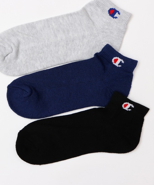 Champion（チャンピオン）の「【Champion/チャンピオン】メンズ 3足組 ショートレングスソックス【ハーフパイル】（ソックス/靴下・メンズ・ブラック/その他/シルバーグレー/ホワイト・28/24/LARGE/26/MEDIUM/FREE/SMALL）」の14枚目の写真