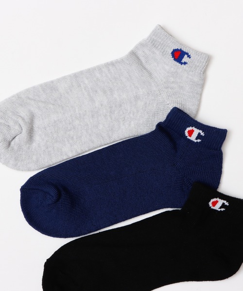 Champion（チャンピオン）の「【Champion/チャンピオン】メンズ 3足組 ショートレングスソックス【ハーフパイル】（ソックス/靴下・メンズ・ブラック/その他/シルバーグレー/ホワイト・28/24/LARGE/26/MEDIUM/FREE/SMALL）」の15枚目の写真