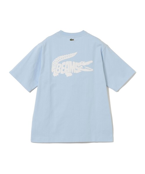 LACOSTE(ラコステ)の「【別注】LACOSTE / ロゴ Tシャツ(Tシャツ/カットソー・メンズ・ネイビー/サックスブルー/ブラック/ホワイト・5/4/3/2/1)」の6枚目の写真