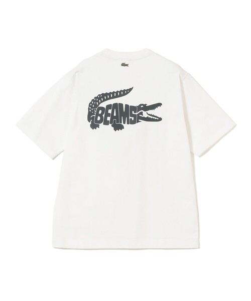 LACOSTE(ラコステ)の「【別注】LACOSTE / ロゴ Tシャツ(Tシャツ/カットソー・メンズ・ネイビー/サックスブルー/ブラック/ホワイト・5/4/3/2/1)」の11枚目の写真