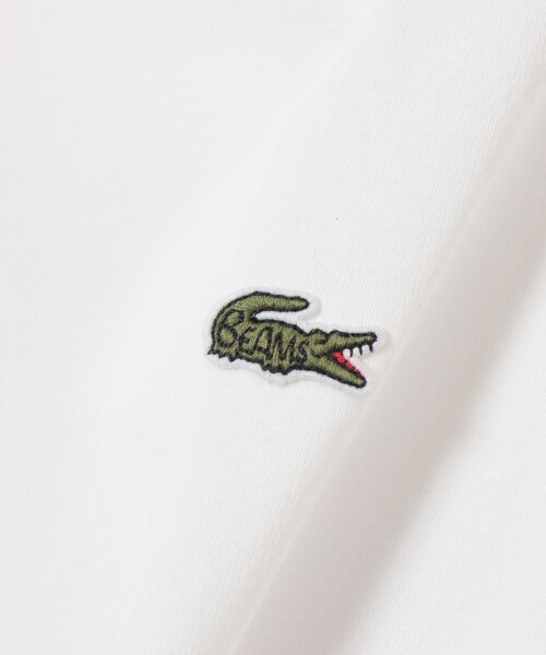 LACOSTE(ラコステ)の「【別注】LACOSTE / ロゴ Tシャツ(Tシャツ/カットソー・メンズ・ネイビー/サックスブルー/ブラック/ホワイト・5/4/3/2/1)」の12枚目の写真