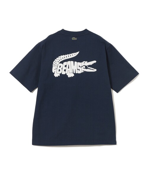 LACOSTE(ラコステ)の「【別注】LACOSTE / ロゴ Tシャツ(Tシャツ/カットソー・メンズ・ネイビー/サックスブルー/ブラック/ホワイト・5/4/3/2/1)」の17枚目の写真