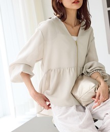 ROPE' PICNIC | メッシュペプラムブルゾン(ブルゾン)