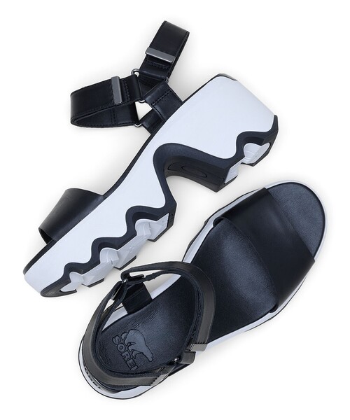 SOREL（ソレル）の「SOREL/ キネティック オーラ ワイストラップ /ソレル（サンダル・レディース・ベージュ/ホワイト/ブラック・24.5cm/23.0cm/23.5cm/26.0cm/25.5cm/25.0cm/24.0cm/22.5cm）」の7枚目の写真