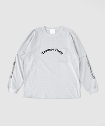TODAY edition（トゥデイエディション）の「TODAY edition / トゥデイエディション TROMPE L'OEIL #02 LS TEE（Tシャツ/カットソー）」