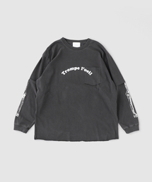 TODAY edition（トゥデイエディション）の「TODAY edition / トゥデイエディション TROMPE L'OEIL #02 LS TEE（Tシャツ/カットソー）」
