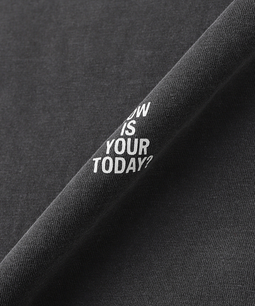 TODAY edition（トゥデイエディション）の「TODAY edition / トゥデイエディション TROMPE L'OEIL #02 LS TEE（Tシャツ/カットソー・メンズ・ブラック/グレー/ホワイト・LARGE/MEDIUM）」の6枚目の写真
