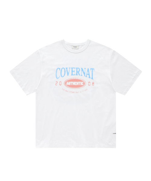 COVERNAT(カバーナット)の「ブラシレタリンググラフィックTシャツホワイト(Tシャツ/カットソー・メンズ・その他・SMALL/MEDIUM/LARGE/X-LARGE/XX-LARGE/X-SMALL)」の2枚目の写真