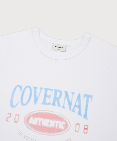COVERNAT(カバーナット)の「ブラシレタリンググラフィックTシャツホワイト(Tシャツ/カットソー・メンズ・その他・SMALL/MEDIUM/LARGE/X-LARGE/XX-LARGE/X-SMALL)」の7枚目の写真