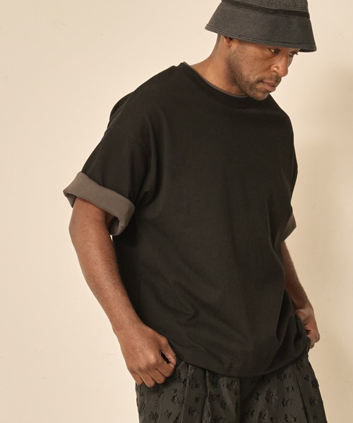 Kelen(ケレン)の「「KELEN MENS / ケレン メンズ」BLUEY(Tシャツ/カットソー・メンズ・ブラック/ライトイエロー/ダークグリーン・42/38/40)」の1枚目の写真