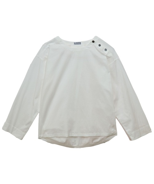LA MARINE FRANCAISE(マリン フランセーズ)の「リバティプリントラウンドヘムブラウス(シャツ/ブラウス・レディース・ネイビー/ホワイト/ネイビー系・FREE)」の12枚目の写真