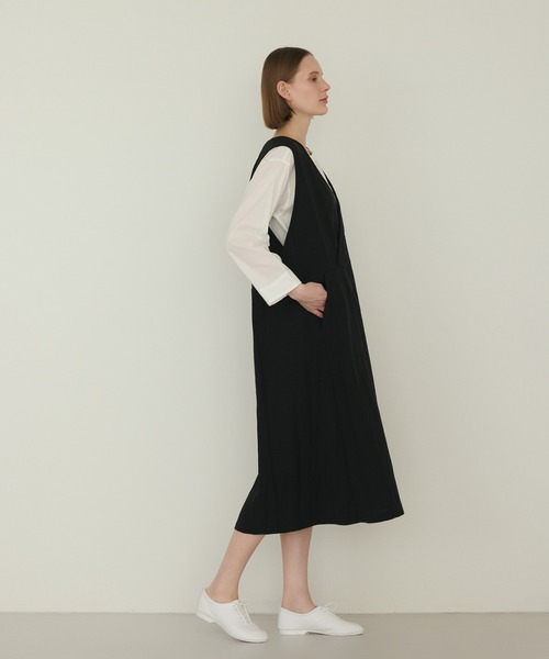 LA MARINE FRANCAISE(マリン フランセーズ)の「リバティプリントラウンドヘムブラウス(シャツ/ブラウス・レディース・ネイビー/ホワイト/ネイビー系・FREE)」の8枚目の写真