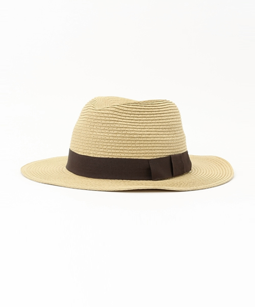 Ray BEAMS(レイビームス)の「Ray BEAMS / 中折れブレード ハット(ハット・レディース・ホワイト/ナチュラル・ONE SIZE)」の2枚目の写真