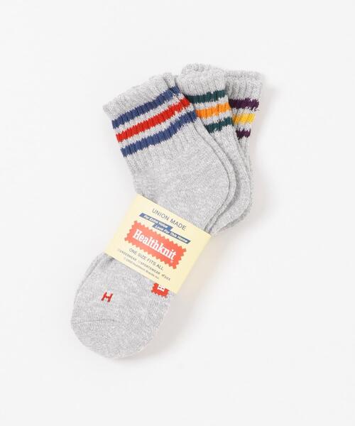 ITEMS URBANRESEARCH(アイテムズ アーバンリサーチ)の「Healthknit スラブ 3Line ミドルソックス3P(ソックス/靴下・メンズ・その他1・-)」の7枚目の写真