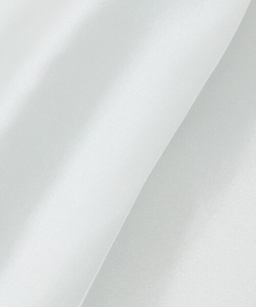 green label relaxing（グリーンレーベルリラクシング）の「GLR シルク ソリッド ポケットチーフ（ポケットチーフ・メンズ・ホワイト/シルバー・FREE）」の6枚目の写真