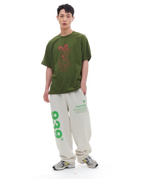 ARCHIVE BOLD(アーカイブボールド)の「939 LOGO SWEAT PANTS(OATMEAL)(スウェットパンツ・レディース・その他・M/S/L)」の5枚目の写真