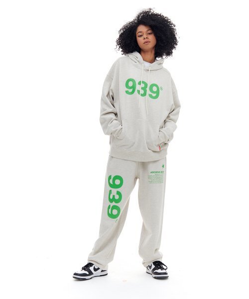 ARCHIVE BOLD(アーカイブボールド)の「939 LOGO SWEAT PANTS(OATMEAL)(スウェットパンツ・レディース・その他・M/S/L)」の8枚目の写真