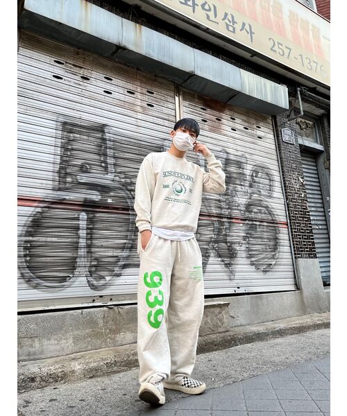 ARCHIVE BOLD(アーカイブボールド)の「939 LOGO SWEAT PANTS(OATMEAL)(スウェットパンツ・レディース・その他・M/S/L)」の10枚目の写真