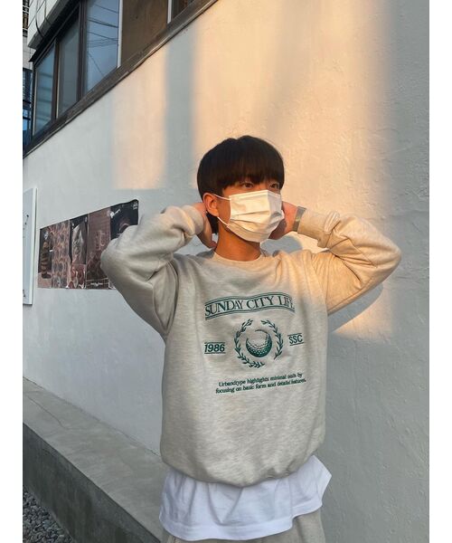 ARCHIVE BOLD(アーカイブボールド)の「939 LOGO SWEAT PANTS(OATMEAL)(スウェットパンツ・レディース・その他・M/S/L)」の13枚目の写真