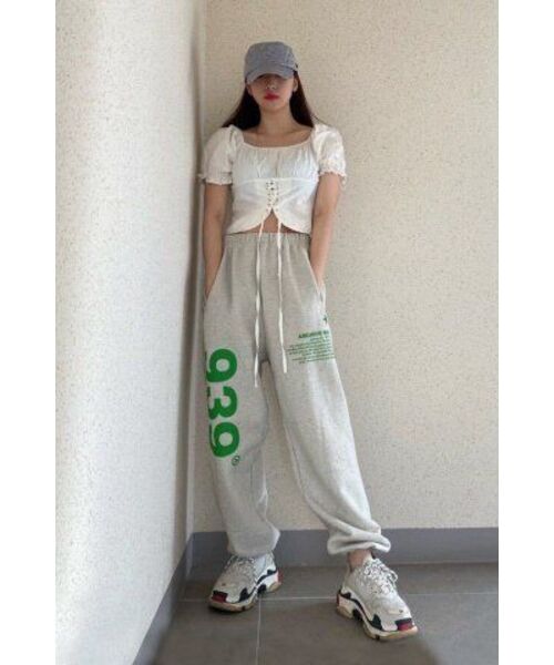 ARCHIVE BOLD(アーカイブボールド)の「939 LOGO SWEAT PANTS(OATMEAL)(スウェットパンツ・レディース・その他・M/S/L)」の22枚目の写真