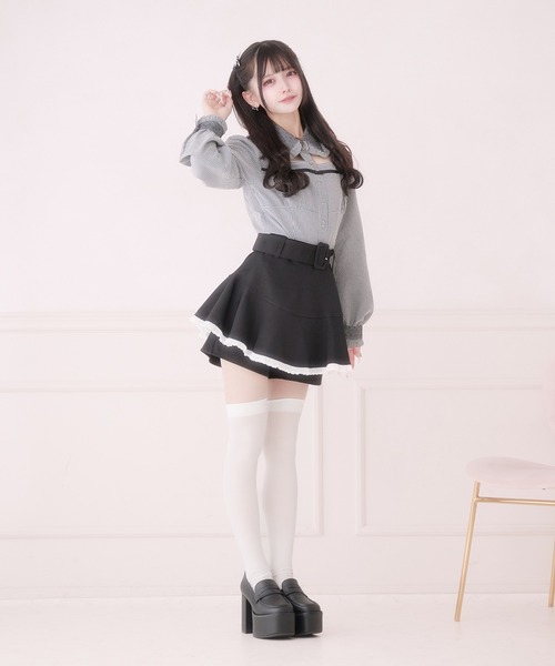 Pal elfy(パルエルフィー)の「胸開きコルセットブラウス(シャツ/ブラウス・レディース・ブラック系その他/ブラック・フリー)」の15枚目の写真