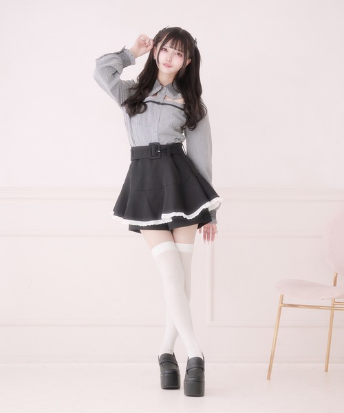 Pal elfy(パルエルフィー)の「胸開きコルセットブラウス(シャツ/ブラウス・レディース・ブラック系その他/ブラック・フリー)」の14枚目の写真