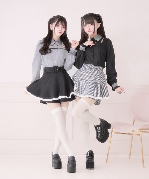 Pal elfy(パルエルフィー)の「胸開きコルセットブラウス(シャツ/ブラウス・レディース・ブラック系その他/ブラック・フリー)」の18枚目の写真