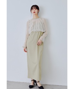 セール】LUSTER TIERED LAYERED DRESS（ドレス）｜Ameri（アメリ）の