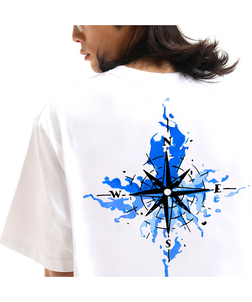GRANFINNY（グランフィニ）の「カラフルコンパス 半袖Tシャツ GFBT206（Tシャツ/カットソー・レディース・ブラック/ホワイト・MEDIUM/LARGE/X-LARGE/XX-LARGE）」の2枚目の写真
