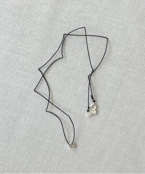 PHINGERIN(フィンガリン)の「PHINGERIN Tiny a necklace(ネックレス・メンズ・ブラック系その他・FREE)」の1枚目の写真