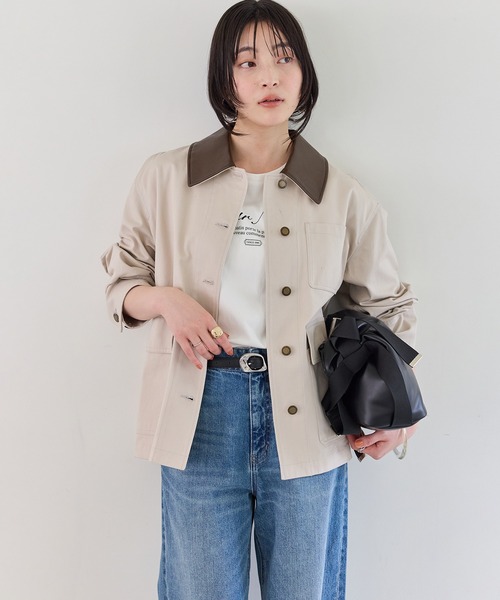 VIS(ビス)の「フラット18mm幅ニュアンス変形サークルバックルベルト(ベルト・レディース・キナリ/ダークブラウン/ブラック/ブラック系その他・FREE)」の8枚目の写真