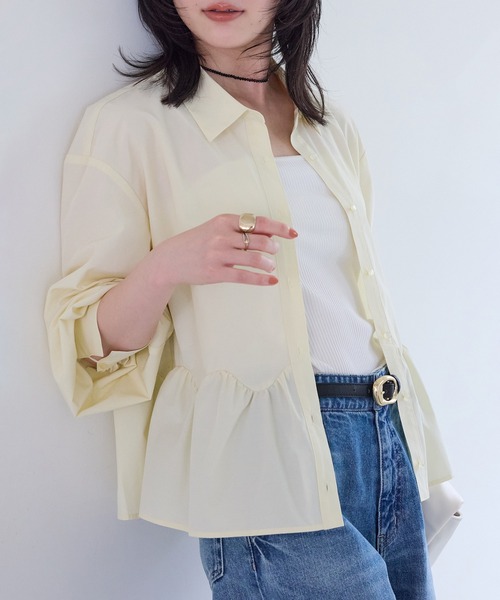 VIS(ビス)の「フラット18mm幅ニュアンス変形サークルバックルベルト(ベルト・レディース・キナリ/ダークブラウン/ブラック/ブラック系その他・FREE)」の12枚目の写真