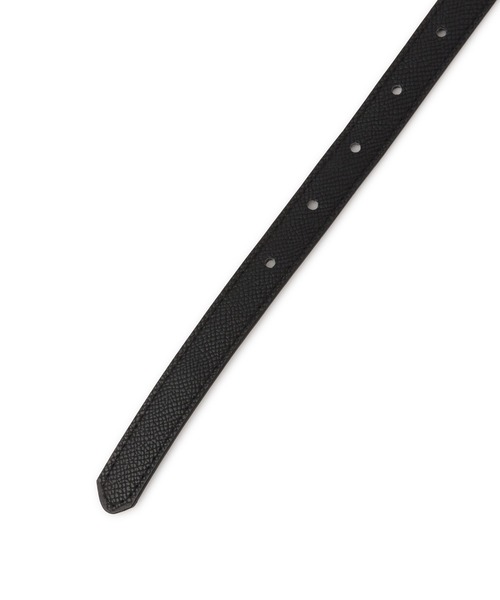 VIS(ビス)の「フラット18mm幅ニュアンス変形サークルバックルベルト(ベルト・レディース・キナリ/ダークブラウン/ブラック/ブラック系その他・FREE)」の19枚目の写真