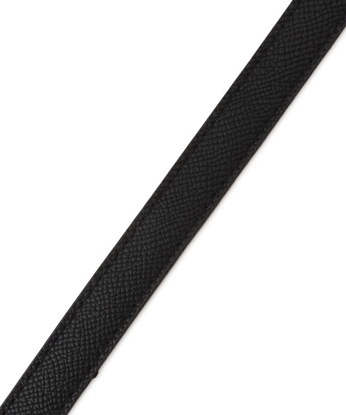 VIS(ビス)の「フラット18mm幅ニュアンス変形サークルバックルベルト(ベルト・レディース・キナリ/ダークブラウン/ブラック/ブラック系その他・FREE)」の20枚目の写真