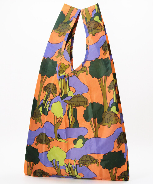 BAGGU(バグー)の「BAGGU/バグゥ Standard Baggu(エコバッグ/サブバッグ・メンズ・ライトピンク/オレンジ/ピンク/パープル・ONE SIZE)」の4枚目の写真