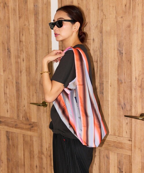 BAGGU（バグー）の「BAGGU/バグゥ Standard Baggu（トートバッグ・レディース・ライトピンク・ONE SIZE）」の21枚目の写真