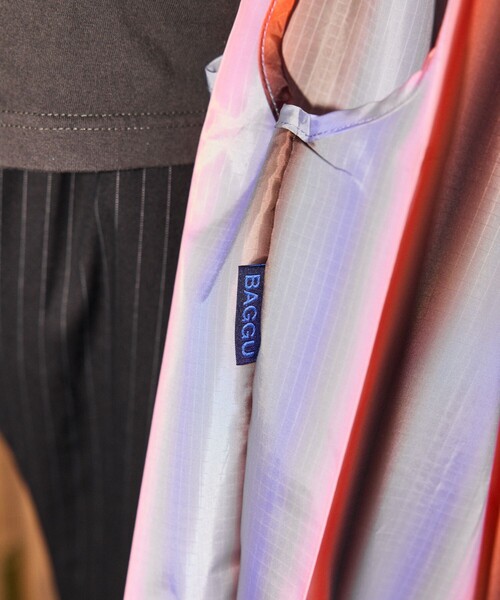 BAGGU（バグー）の「BAGGU/バグゥ Standard Baggu（トートバッグ・レディース・ライトピンク・ONE SIZE）」の10枚目の写真