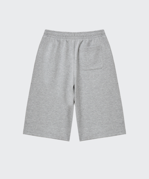 MUSINSA STANDARD KIDS（ムシンサスタンダードキッズ）の「ダブルニットワンタックロングバミューダスウェットパンツ [ミディアムグレー]（その他パンツ・レディース・その他・130/140/150/160/110/120）」の4枚目の写真