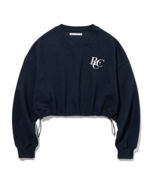 ROCCI ROCCI（ロッシロッシ）の「RCC Logo Crop Sweatshirt [NAVY]（スウェット）」