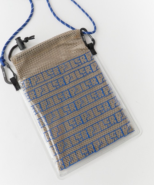 POLeR（ポーラー）の「POLeR/ポーラー HIGH&DRY PVC MESH SACOCHE 2026年春夏（ショルダーバッグ・メンズ・ブラック/グレー/オリーブ・ONE SIZE）」の6枚目の写真