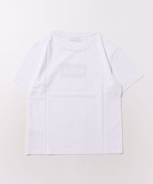 MSGM KIDS(エムエスジーエムキッズ)の「MSGM KIDS MINI BOXロゴ Tシャツ(Tシャツ/カットソー・キッズ・ホワイト/ブラウン系/ブラック×ピンク/ライトイエロー・10/12/14)」の13枚目の写真