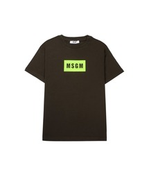 MSGM KIDS（エムエスジーエムキッズ）の「MSGM KIDS MINI BOXロゴ Tシャツ（Tシャツ/カットソー）」